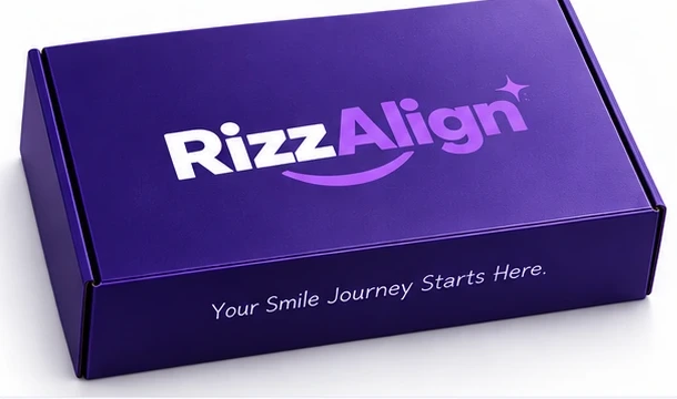 The closed RizzAlign Impression Kit box
